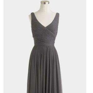 JCrew Heidi long dress Silk Chiffon